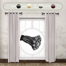 Load image into Gallery viewer, Blossom 1" Side Curtain Rod (Set of 2)