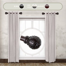 Load image into Gallery viewer, Rosy 1" Side Curtain Rod (Set of 2)