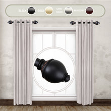 Load image into Gallery viewer, Ramona 1" Side Curtain Rod (Set of 2)