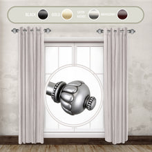 Load image into Gallery viewer, Selma 1" Side Curtain Rod (Set of 2)