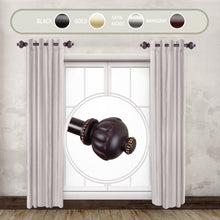 Load image into Gallery viewer, Selma 1" Side Curtain Rod (Set of 2)