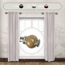 Load image into Gallery viewer, Marble 1" Side Curtain Rod (Set of 2)