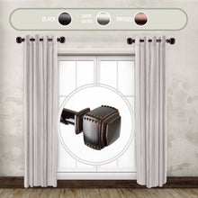 Load image into Gallery viewer, Bennett 1" Side Curtain Rod (Set of 2)