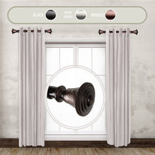 Load image into Gallery viewer, Kingsley 1" Side Curtain Rod (Set of 2)