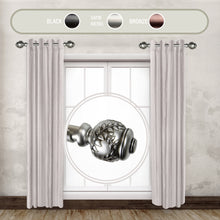 Load image into Gallery viewer, Colette 1" Side Curtain Rod (Set of 2)