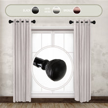 Load image into Gallery viewer, Braided 1" Side Curtain Rod (Set of 2)