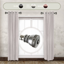 Load image into Gallery viewer, Delaney 1" Side Curtain Rod (Set of 2)