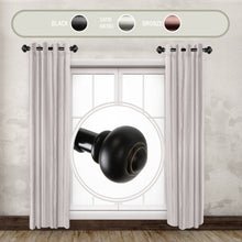 Load image into Gallery viewer, Rotunda 1" Side Curtain Rod (Set of 2)