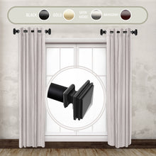 Load image into Gallery viewer, Bedpost 1" Side Curtain Rod (Set of 2)