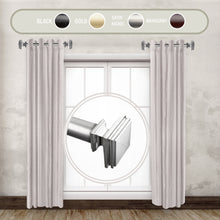 Load image into Gallery viewer, Bedpost 1" Side Curtain Rod (Set of 2)