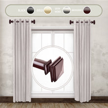 Load image into Gallery viewer, Bedpost 1" Side Curtain Rod (Set of 2)