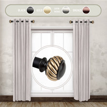 Load image into Gallery viewer, Baldir 1" Side Curtain Rod (Set of 2)