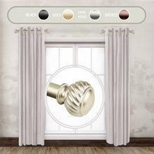 Load image into Gallery viewer, Baldir 1" Side Curtain Rod (Set of 2)