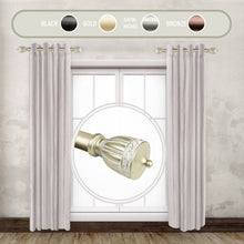 Load image into Gallery viewer, Debussy 1" Side Curtain Rod (Set of 2)