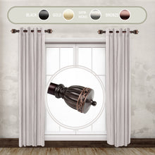 Load image into Gallery viewer, Debussy 1" Side Curtain Rod (Set of 2)