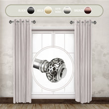 Load image into Gallery viewer, Maple 1" Side Curtain Rod (Set of 2)