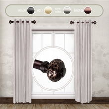 Load image into Gallery viewer, Maple 1" Side Curtain Rod (Set of 2)