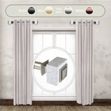 Load image into Gallery viewer, Estelle 1" Side Curtain Rod (Set of 2)