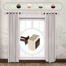 Load image into Gallery viewer, Estelle 1" Side Curtain Rod (Set of 2)