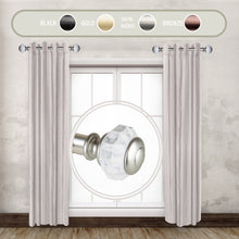 Load image into Gallery viewer, Linden 1" Side Curtain Rod (Set of 2)