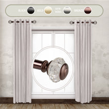 Load image into Gallery viewer, Inez 1" Side Curtain Rod (Set of 2)