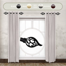 Load image into Gallery viewer, Flora 1" Side Curtain Rod (Set of 2)