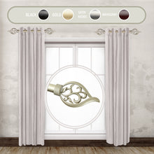 Load image into Gallery viewer, Flora 1" Side Curtain Rod (Set of 2)