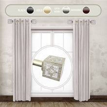 Load image into Gallery viewer, Ophelia 1" Side Curtain Rod (Set of 2)