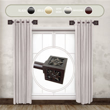 Load image into Gallery viewer, Ophelia 1" Side Curtain Rod (Set of 2)