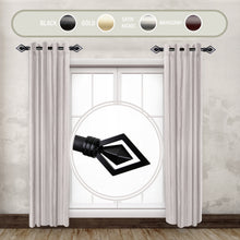 Load image into Gallery viewer, Lenore 1" Side Curtain Rod (Set of 2)