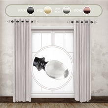 Load image into Gallery viewer, Eileen 1" Side Curtain Rod (Set of 2)