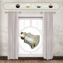 Load image into Gallery viewer, Olympia 1" Side Curtain Rod (Set of 2)