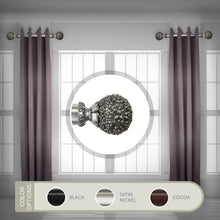 Load image into Gallery viewer, Lush 1.5" Side Curtain Rod (Set of 2)
