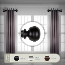 Load image into Gallery viewer, Jovian 1.5" Side Curtain Rod (Set of 2)