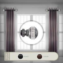 Load image into Gallery viewer, Gemstone 1.5" Side Curtain Rod (Set of 2)