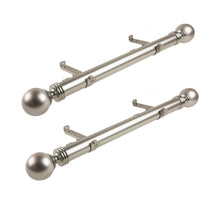 Load image into Gallery viewer, Sphere 1.5" Side Curtain Rod (Set of 2)