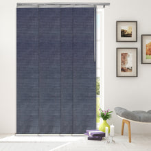 Load image into Gallery viewer, Spruce 4-Panel Single Rail Panel Track Extendable 34"-57"W, Panel width 15.75" - 80% LIGHT-FILTERING