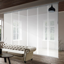Load image into Gallery viewer, Winter 6-Panel Single Rail Panel Track 70"-130"W x 91.4"H, Panel width 23.5" - 50% LIGHT-FILTERING