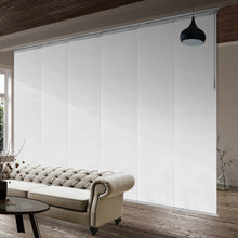 Load image into Gallery viewer, Embroidered Chiffon 6-Panel Single Rail Panel Track 70"-130"W x 91.4"H, Panel width 23.5" - 80% LIGHT-FILTERING