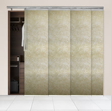 Load image into Gallery viewer, Amaryllis 4-Panel Single Rail Panel Track 48"-88"W x 91.4"H, Panel width 23.5" - 70% LIGHT-FILTERING