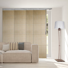 Load image into Gallery viewer, Marisol 4-Panel Single Rail Panel Track 48"-88"W x 91.4"H, Panel width 23.5" - 70% LIGHT-FILTERING