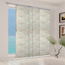 Load image into Gallery viewer, Abelia 4-Panel Single Rail Panel Track 48"-88"W x 91.4"H, Panel width 23.5" - 70% LIGHT-FILTERING