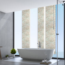 Load image into Gallery viewer, 6-Panel Single Rail Panel Track Blind Extendable 70"-130"W x 91.4"H, Panel width 23.5", Winter, Abelia