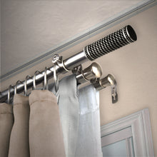Load image into Gallery viewer, Threaded 13/16" Triple Curtain Rod