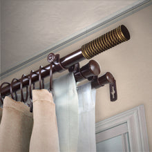 Load image into Gallery viewer, Threaded 13/16" Triple Curtain Rod