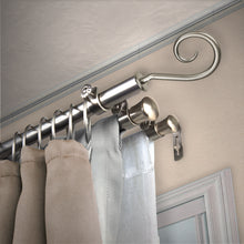 Load image into Gallery viewer, Curl 13/16" Triple Curtain Rod