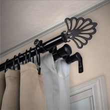 Load image into Gallery viewer, Fan 13/16" Triple Curtain Rod