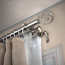 Load image into Gallery viewer, Spiral 13/16" Triple Curtain Rod