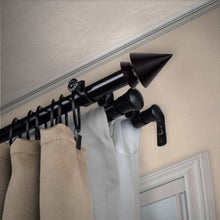 Load image into Gallery viewer, Cone 13/16" Triple Curtain Rod