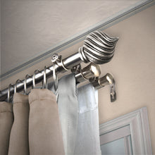 Load image into Gallery viewer, Bisque 13/16" Triple Curtain Rod